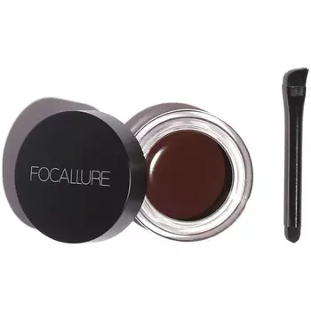 FOCALLURE Стойкая гелевая подводка для бровей, оттенок "Шоколад"