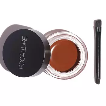 FOCALLURE Стойкая гелевая подводка для бровей, оттенок "Шоколад"