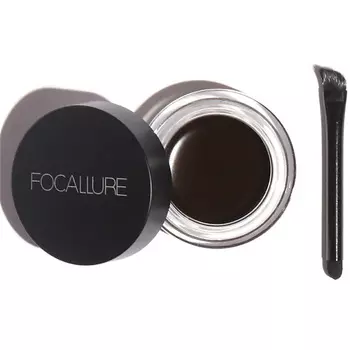 FOCALLURE Стойкая гелевая подводка для бровей, оттенок "Шоколад"