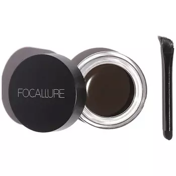 FOCALLURE Стойкая гелевая подводка для бровей, оттенок "Шоколад"