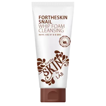 FOR THE SKIN BY LAB Пенка для умывания МУЦИН УЛИТКИ FORTHESKIN SNAIL WHIP FOAM CLEANSING 180.0