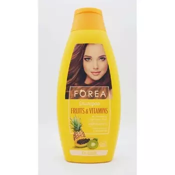 FOREA Шампунь для волос женский с фруктами Forea Shampoo Fruits & Vitamins
