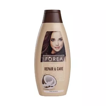 FOREA Шампунь для волос женский с маслом кокоса Forea Shampoo Repair & Care