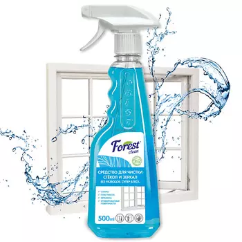 FOREST CLEAN Средство для мытья стекол и зеркал 500