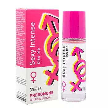 FORMULA SEXY Лосьон с феромонами «SEXY INTENSE» Kiss Me черная смородина малина сандал 30.0