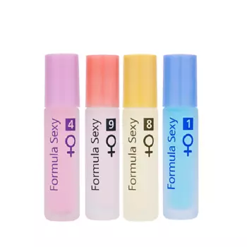 FORMULA SEXY Набор парфюмерных масел для тела с феромонами №4, №9, №8, №1 32.0