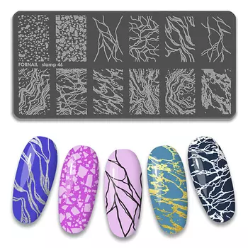FORNAIL Пластина для стемпинга ногтей 1