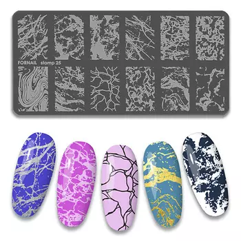 FORNAIL Пластина для стемпинга ногтей 1