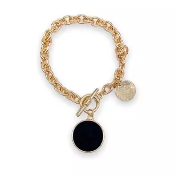 FOROSTINA.K Браслет День и ночь Black