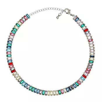 FOROSTINA.K Колье-чокер Радуга