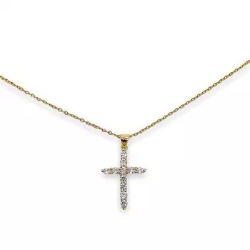 FOROSTINA.K Колье Крестик