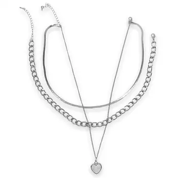 FOROSTINA.K Колье Трио с сердцем