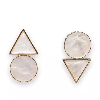 FOROSTINA.K Серьги Белая ночь