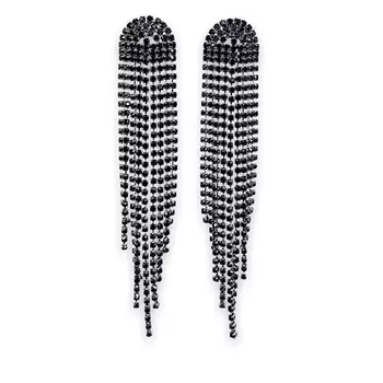 FOROSTINA.K Серьги Black glow 2