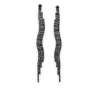 FOROSTINA.K Серьги Black glow 5