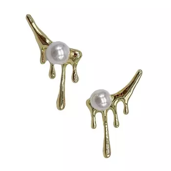 FOROSTINA.K Серьги Cry pearls