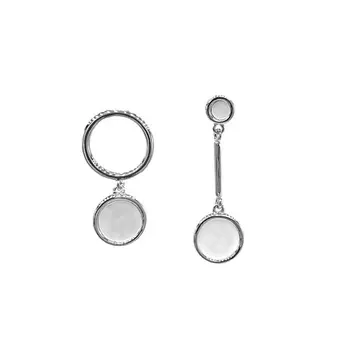 FOROSTINA.K Серьги Мишель Black