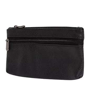 FORTE Ключница из натуральной кожи с двумя молниями