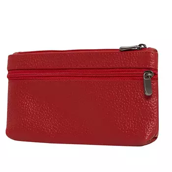 FORTE Ключница из натуральной кожи с двумя молниями