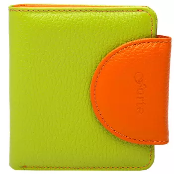 FORTE Кошелёк Forte женский из натуральной кожи с евромонетником