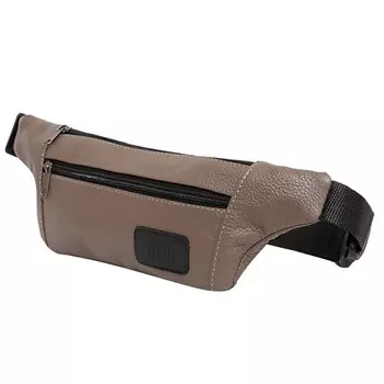 FORTE Сумка поясная Forof кожаная барсетка