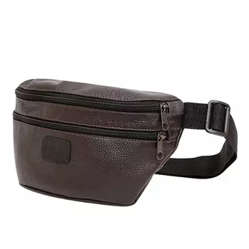 FORTE Сумка поясная Forof кожаная барсетка