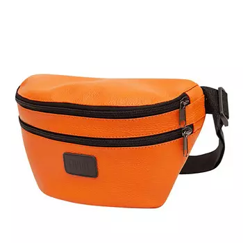 FORTE Сумка поясная Forof кожаная барсетка