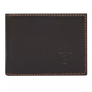 FORTE Зажим для денег из натуральной кожи гладкий