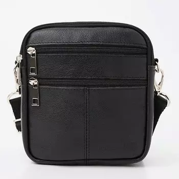 FRANCHESCO MARISCOTTI Кожаная сумка кроссбоди мужская маленькая через плечо кросс-боди барсетка