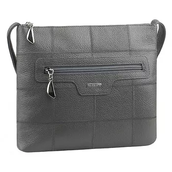 FRANCHESCO MARISCOTTI Сумка кожаная кросс-боди через плечо