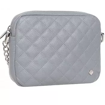 FRANCHESCO MARISCOTTI Сумка кожаная женская кросс-боди с цепочкой через плечо