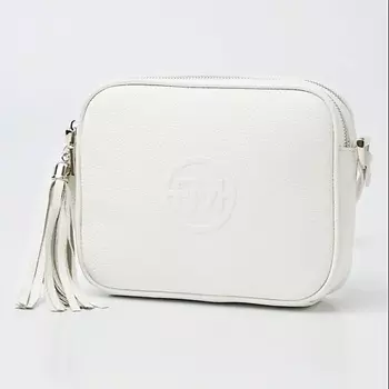 FRANCHESCO MARISCOTTI Сумка кожаная женская кросс-боди через плечо