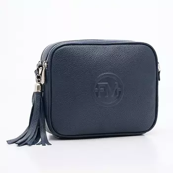 FRANCHESCO MARISCOTTI Сумка кожаная женская кросс-боди через плечо