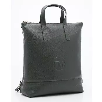 FRANCHESCO MARISCOTTI Сумка кожаная женская трансформер/рюкзак 2 в 1