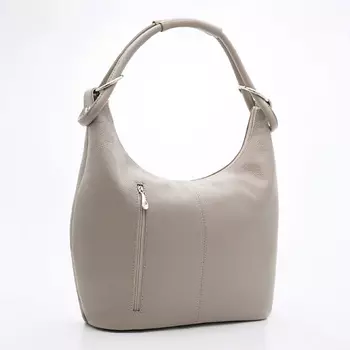 FRANCHESCO MARISCOTTI Сумка женская кожаная большая мешок хобо через плечо