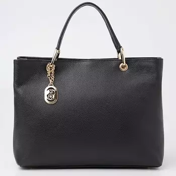 FRANCHESCO MARISCOTTI Сумка женская кожаная большая классическая А4 тоут