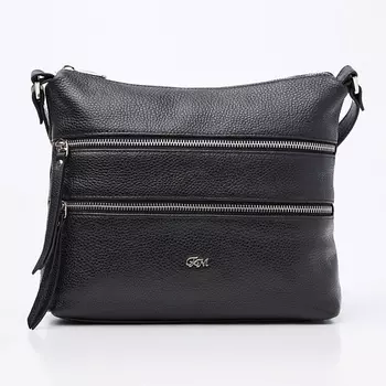 FRANCHESCO MARISCOTTI Сумка женская кожаная большая кросс-боди на плечо