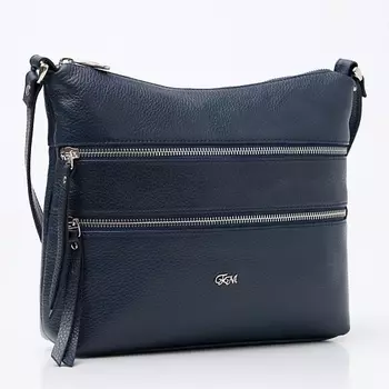 FRANCHESCO MARISCOTTI Сумка женская кожаная большая кросс-боди на плечо