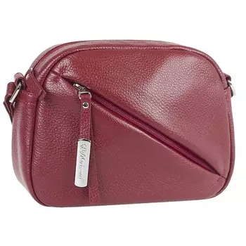 FRANCHESCO MARISCOTTI Сумка женская кожаная через плечо, кросс-боди