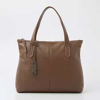 FRANCHESCO MARISCOTTI Сумка женская кожаная деловая формат А4 с двумя ручкамм