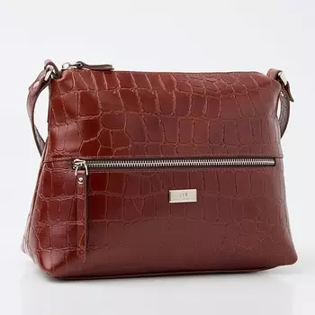 FRANCHESCO MARISCOTTI Сумка женская кожаная классическая на плечо, кросс-боди большая