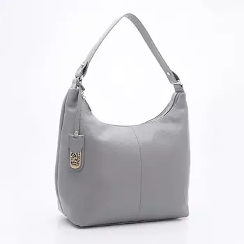 FRANCHESCO MARISCOTTI Сумка женская кожаная на плечо мешок, хобо, тоут А4