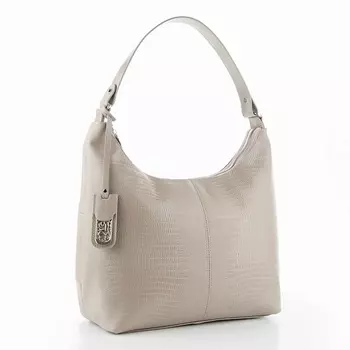 FRANCHESCO MARISCOTTI Сумка женская кожаная на плечо мешок, хобо, тоут А4