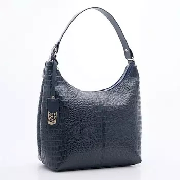 FRANCHESCO MARISCOTTI Сумка женская кожаная на плечо мешок, хобо, тоут А4