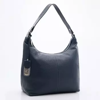 FRANCHESCO MARISCOTTI Сумка женская кожаная на плечо мешок, хобо, тоут А4