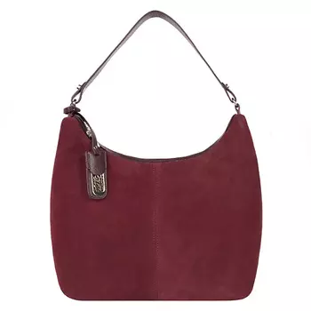 FRANCHESCO MARISCOTTI Сумка женская кожаная на плечо мешок, хобо, тоут А4