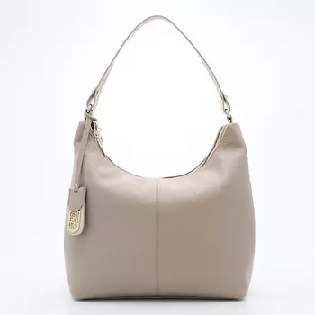 FRANCHESCO MARISCOTTI Сумка женская кожаная на плечо мешок, хобо, тоут А4