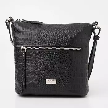 FRANCHESCO MARISCOTTI Сумка женская кожаная планшет кросс-боди на плечо