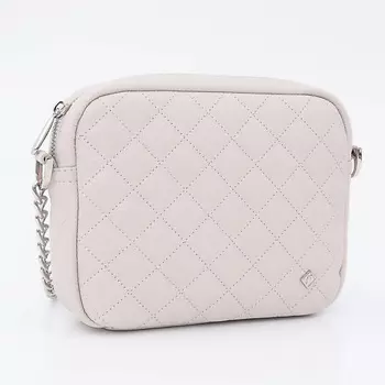 FRANCHESCO MARISCOTTI Сумка женская, кросс-боди, белая сумочка, летняя сумка, через плечо