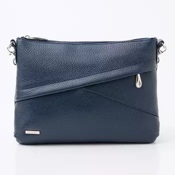 FRANCHESCO MARISCOTTI Сумка женская планшет кожаная кросс-боди, через плечо